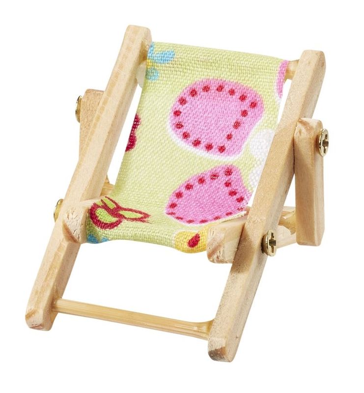 Mini Liegestuhl Gruen