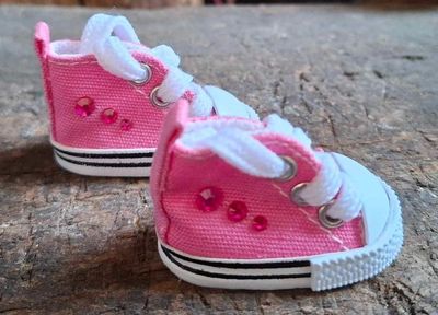 Mini Turnschuhe Pink 5 cm