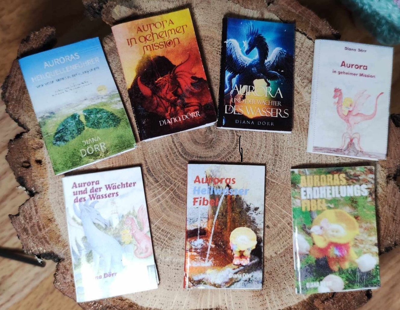 7 Miniatur Buecher 7 Miniatur Buecher