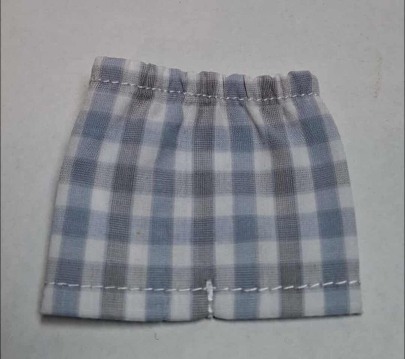 Mini Hose kariert fuer Philomena Kloss Baby Baer