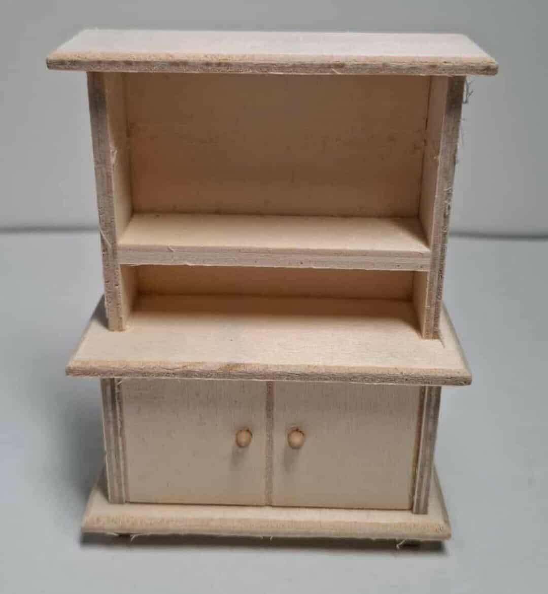 Miniatur Schrank natur