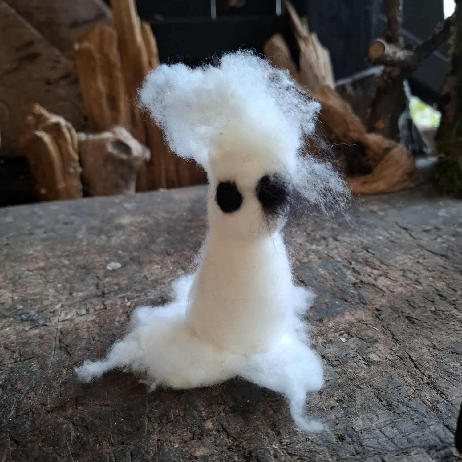 Gespenst gefilzt Gespenst gefilzt