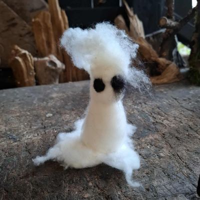 Gespenst gefilzt Gespenst gefilzt