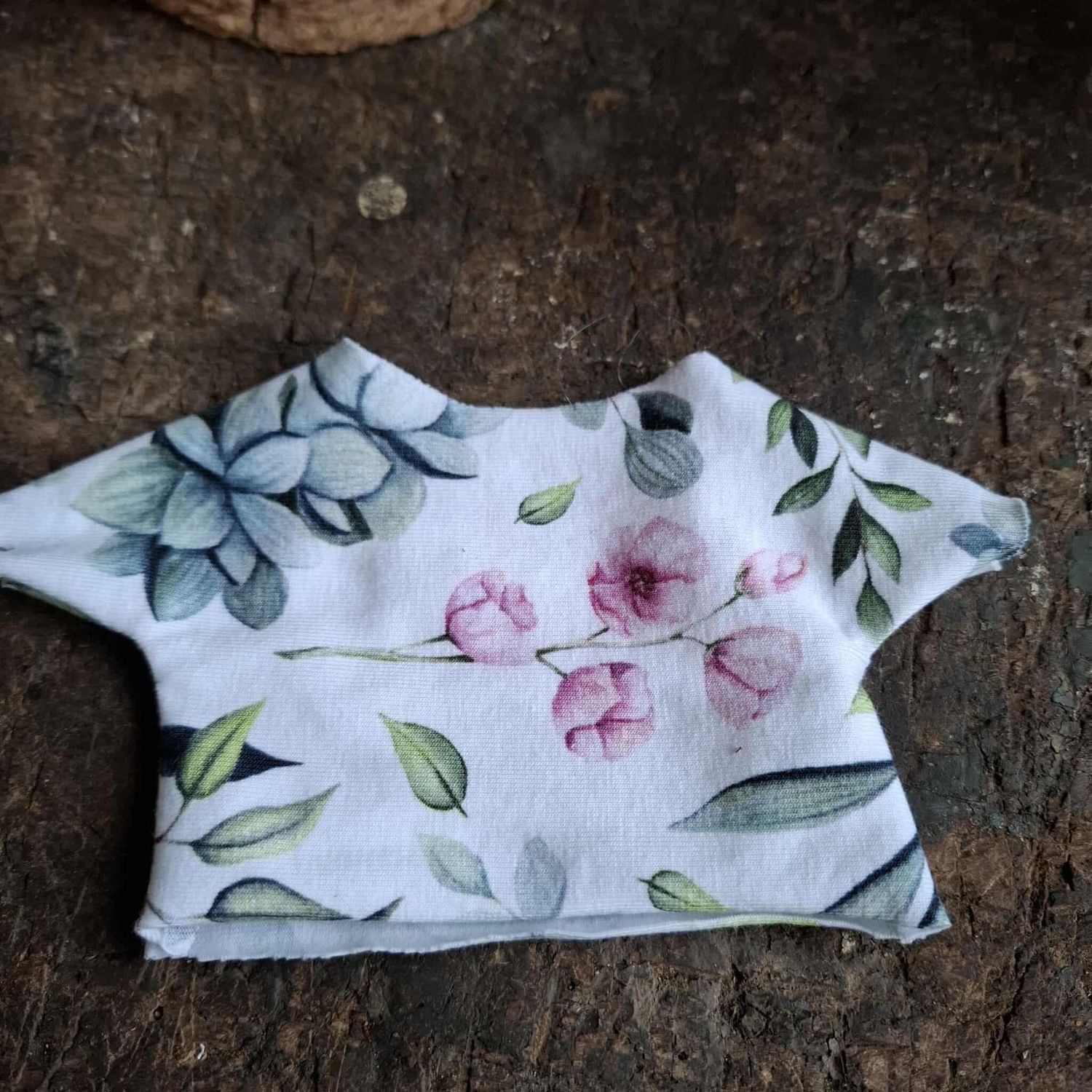 Blumen T-Shirt fuer 23 cm Philomena Kloss Baeren