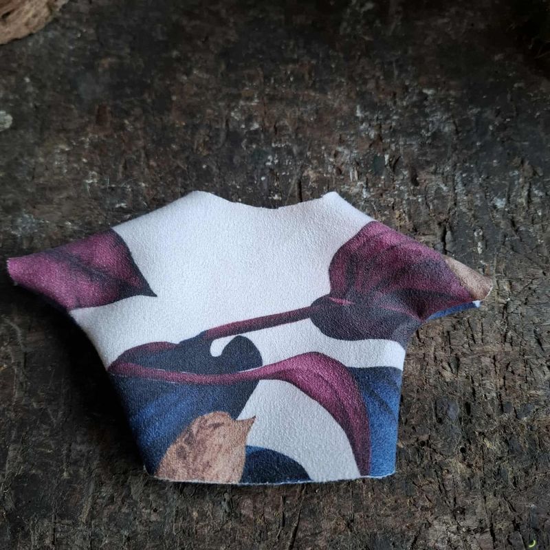 Blumen-Art-Design T-Shirt fuer 23 cm Philomena Kloss Baeren