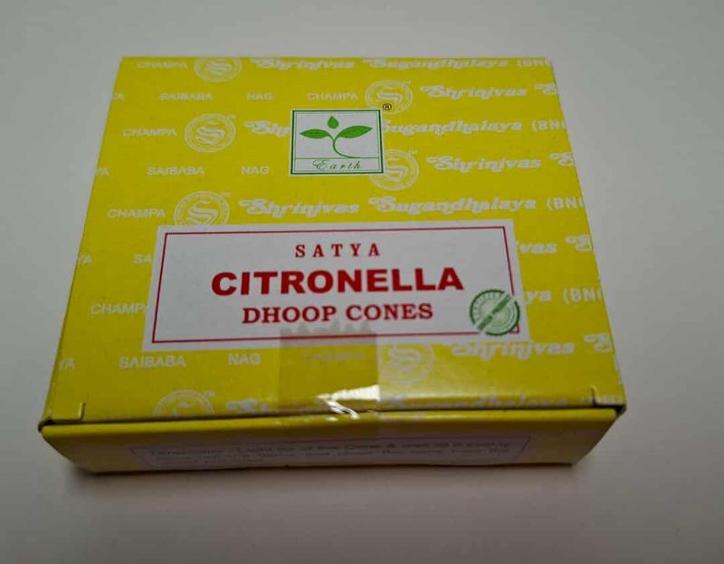 Citronella Raeucherkegel Satya