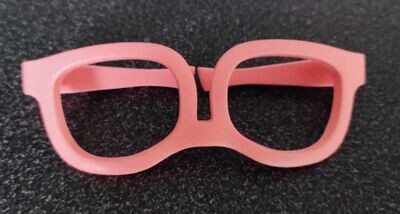 Brille Pink fuer 40 cm Baer Brille Pink