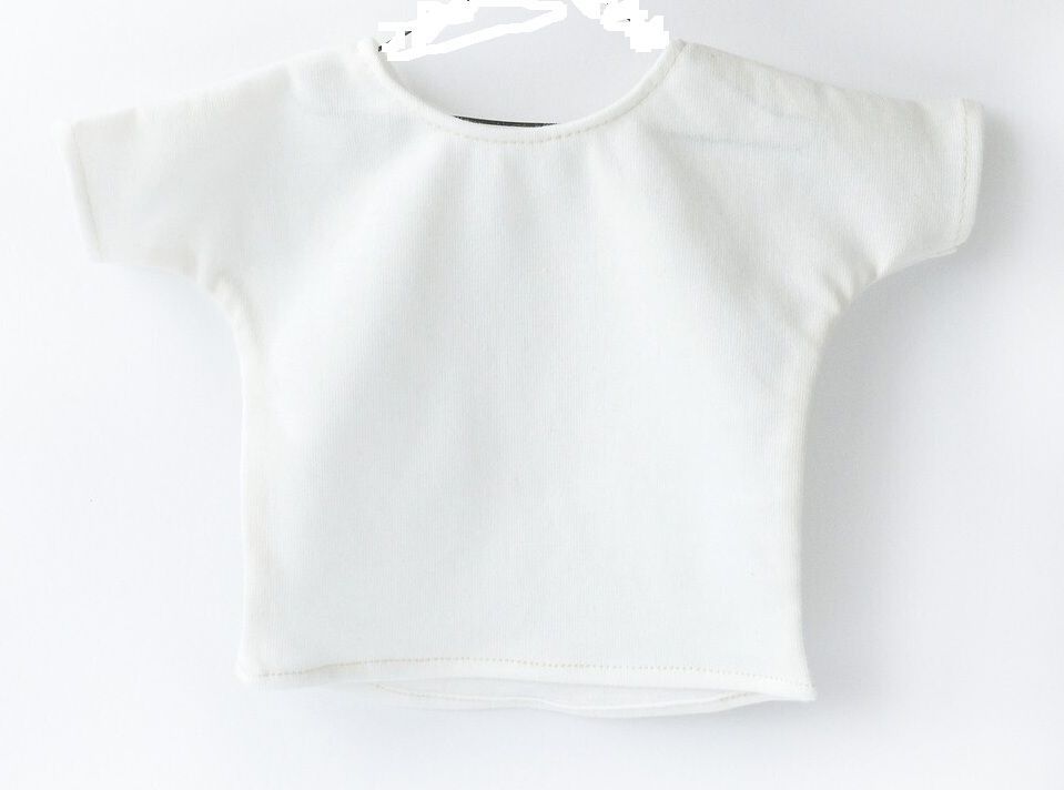 T-Shirt weiss fuer 40 cm Philomena Kloss T-Shirt weiss