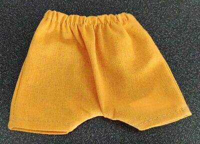 Hose Gelb 23 cm Gelbe Philomena Kloss Bären Hose - Vorderansicht