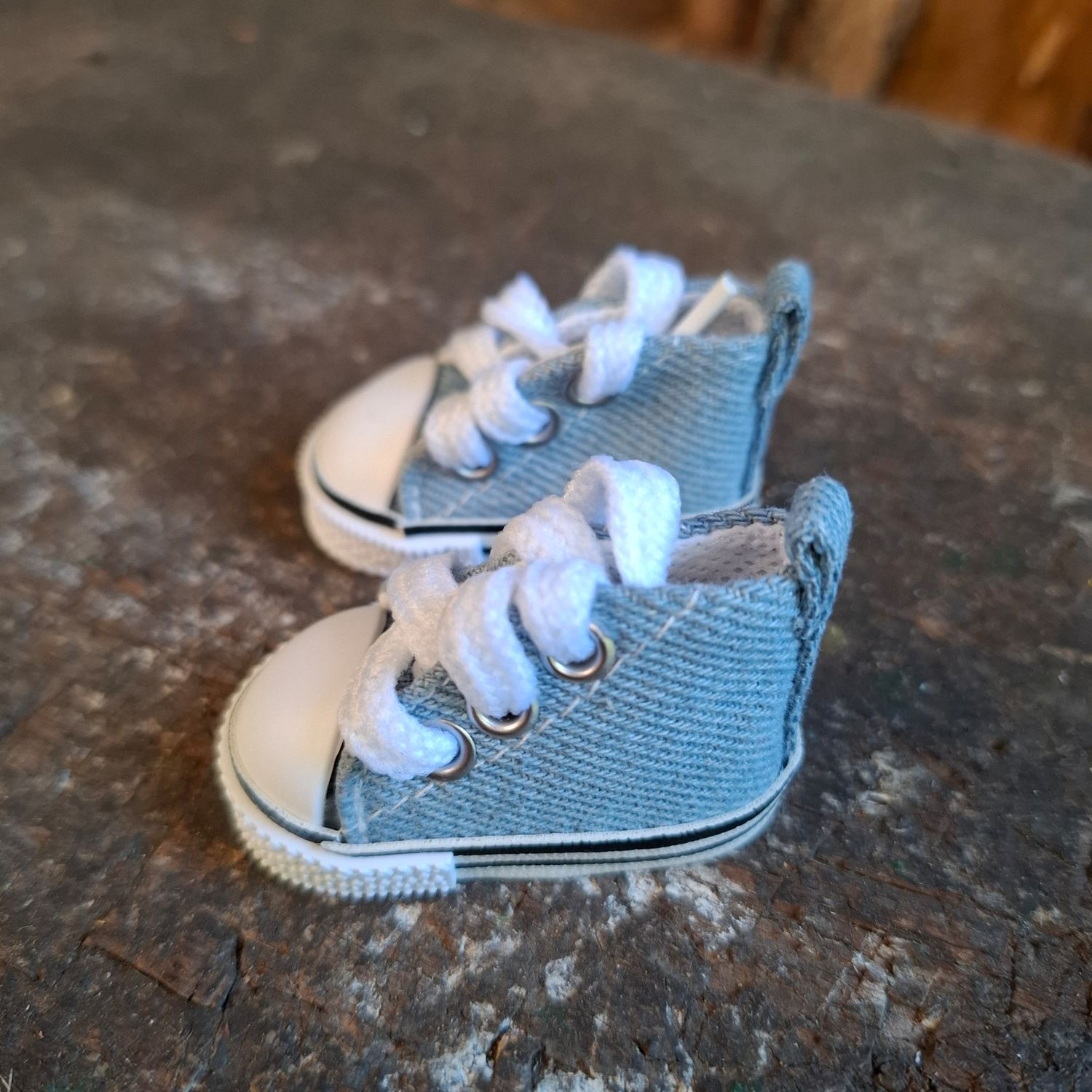Baeren Turnschuhe Jeans Blau 5 cm Baeren Turnschuhe Jeans Blau 5 cm