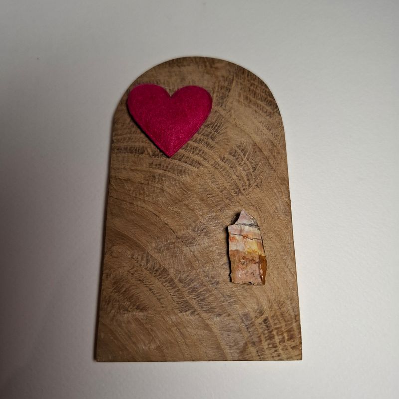 Wichteltuer mit Herz 10 cm