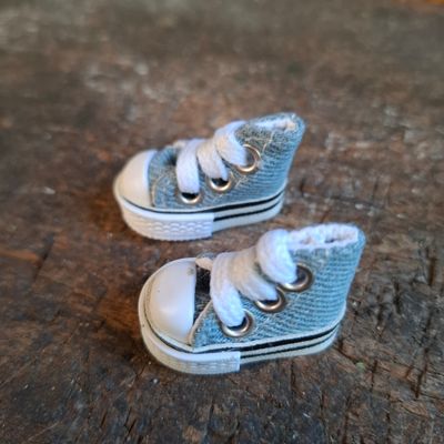 Mini Turnschuhe Jeansblau 35 mm