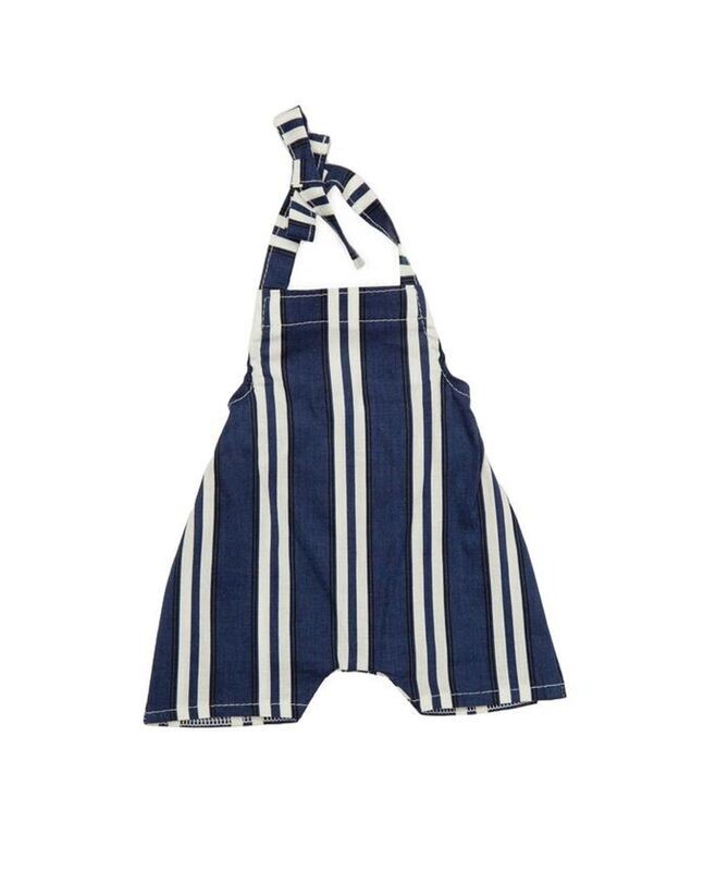 Sommerhose Blau 40 cm Sommerlicher Overall Blau
