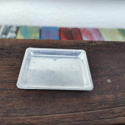 Miniatur Backblech Miniatur Backblech Silber