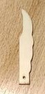 Miniatur Messer aus Holz 