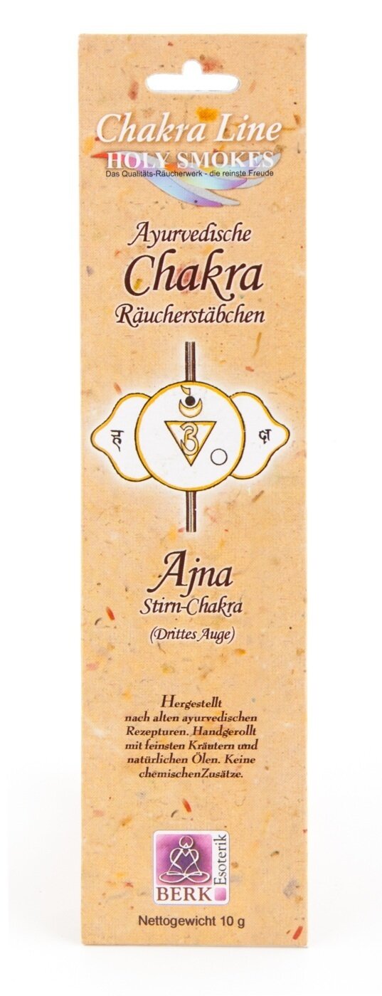 Drittes Auge (Ajna) - Chakra Line Raeucherstaebchen Drittes Auge (Ajna) - Chakra Line Raeucherstaebchen