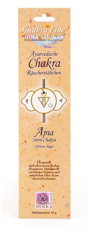 Drittes Auge (Ajna) - Chakra Line Raeucherstaebchen