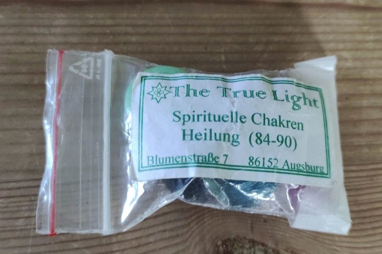 Glas Zellen The True Light - Spirituelle Chakren Set Tachyonen