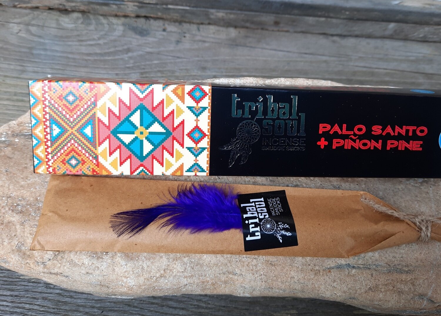 Tribal Soul Palo Santo und Pine Raeucherstaebchen