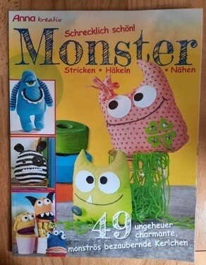 Anna Kreativ - Monster - stricken - haekeln - naehen Anna Kreativ - Monster - stricken - haekeln - naehen
