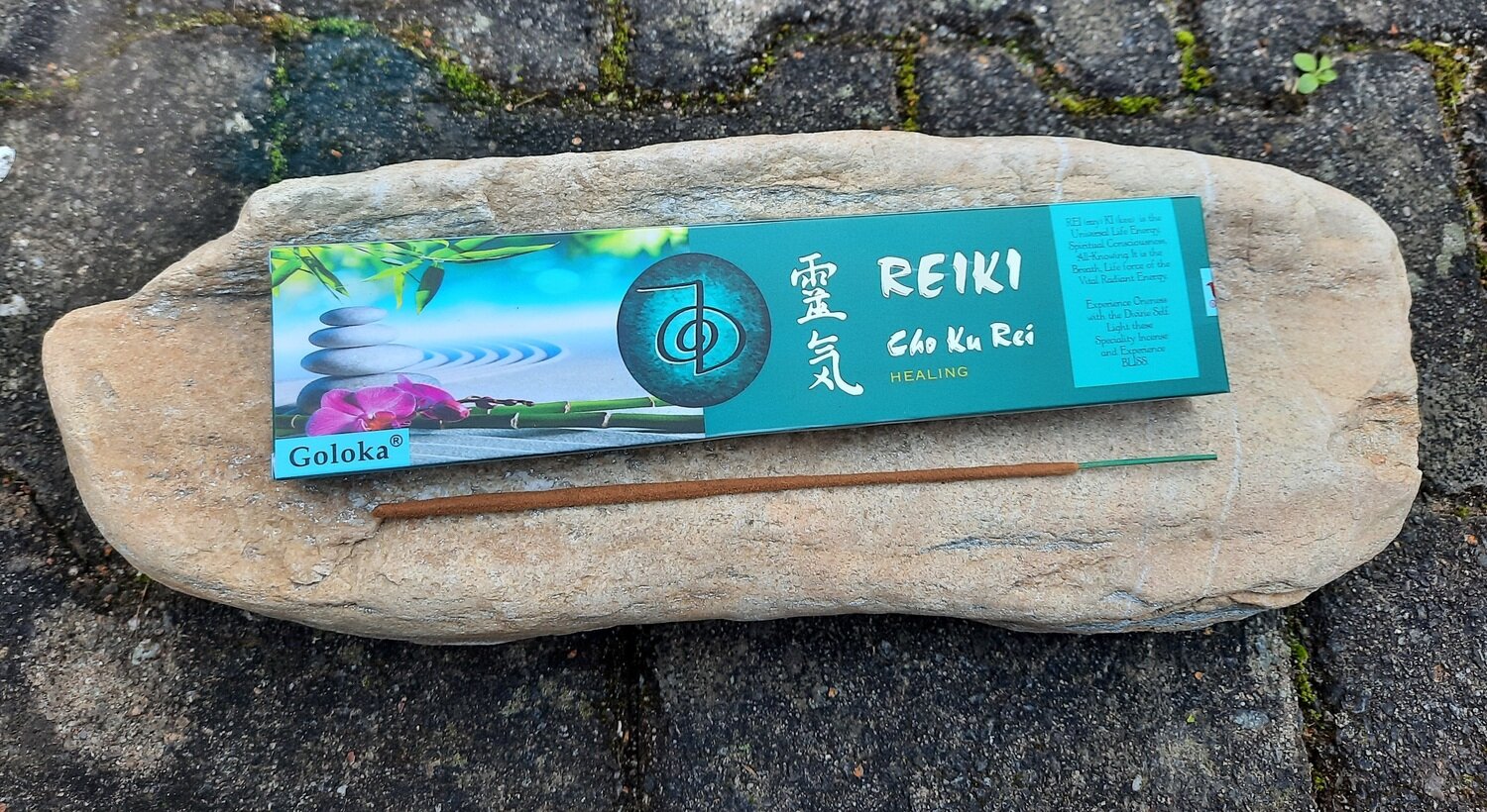 Goloka Reiki Cho Ku Rei Masala Raeucherstaebchen 15 g Goloka Reiki Cho Ku Rei Masala Raeucherstaebchen 15 g