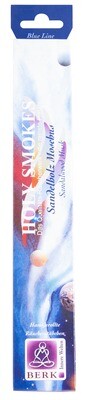 Sandelholz Moschus Raeucherstaebchen Blue Line 10 g