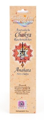 Herz-Chakra (Anahata) - Chakra Line Raeucherstaebchen Herz-Chakra (Anahata) - Chakra Line Raeucherstaebchen