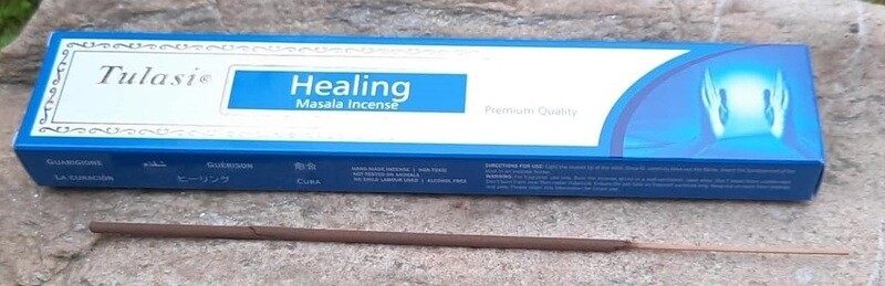 Tulasi Healing Masala Räucherstäbchen 15 g Tulasi Healing Masala Räucherstäbchen 15 g