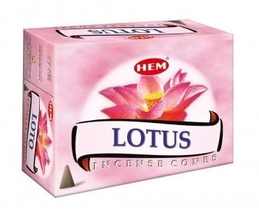 HEM Lotus Raeucherkegel HEM Lotus Raeucherkegel