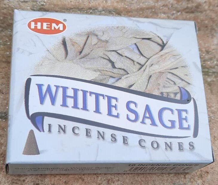 HEM White Sage Raeucherkegel HEM White Sage Raeucherkegel