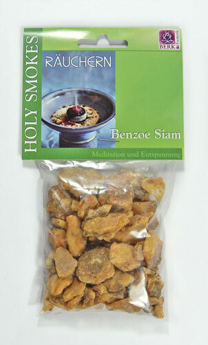 Benzoe Siam Raeucherwerk 50 g Benzoe Siam Raeucherwerk 50 g