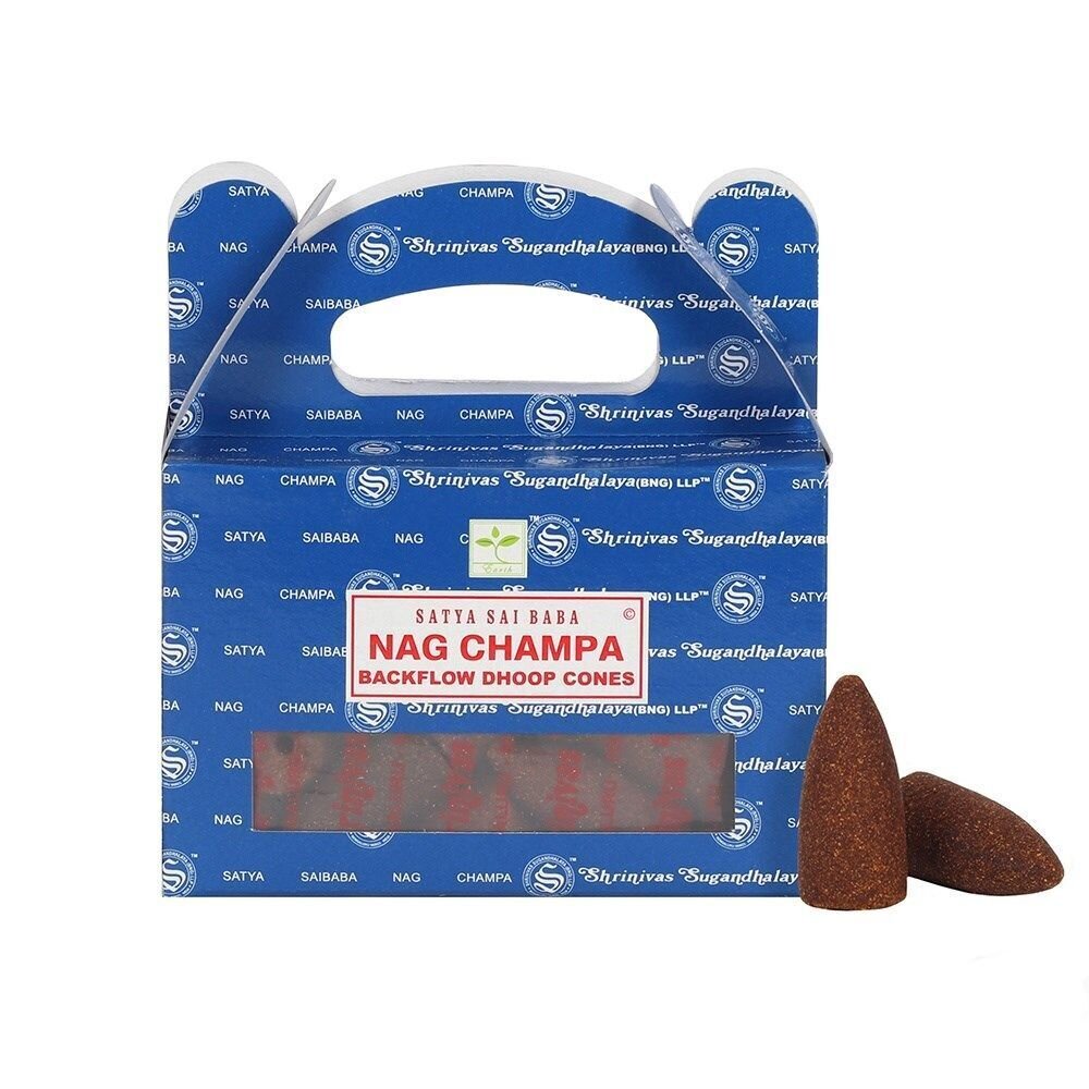 Satya Sai Baba Nag Champa Backflow Raeucherkegel Satya Sai Baba Nag Champa Backflow Raeucherkegel