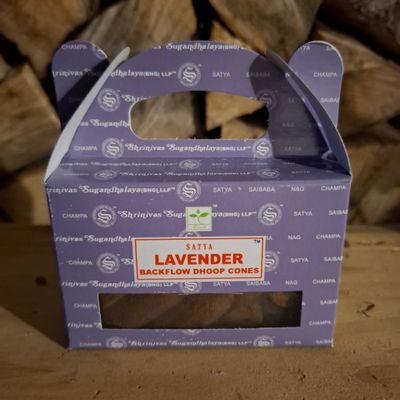 Satya Lavendel Backflow Räucherkegel Satya Lavendel Backflow Räucherkegel