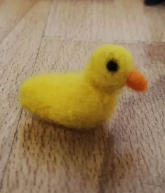 Miniatur Filzente Wichteltür Miniatur Filzente Wichteltür