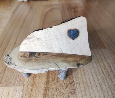 Miniatur Holzbank Herz Wichteltür Miniatur Holzbank Herz Wichteltür
