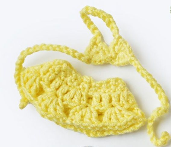 Baby Bikini Gelb. Baby Bikini Gelb.