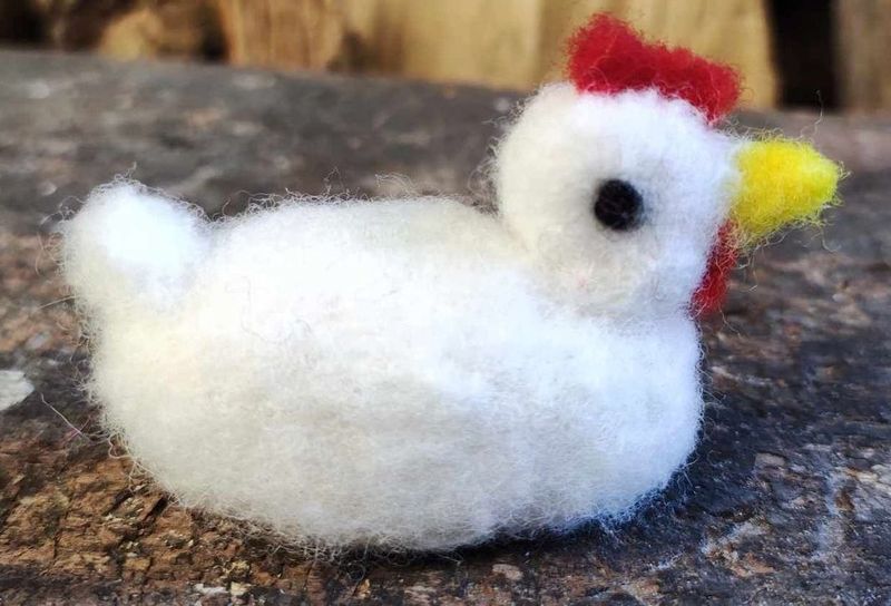 Gefilztes Miniatur Huhn Gefilztes Miniatur Huhn