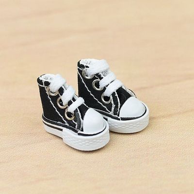 Mini Turnschuhe Schwarz 35 mm Mini Turnschuhe Schwarz 35 mm