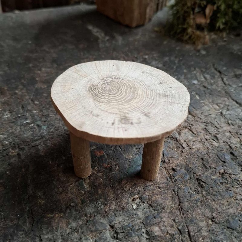 Runder Miniatur Tisch Runder Miniatur Tisch