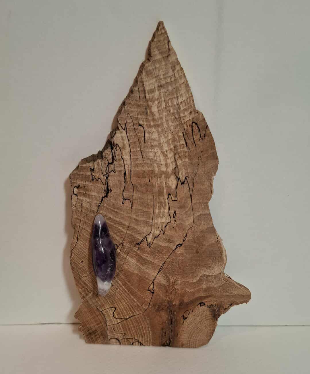 Wichteltür mit Amethyst Wichteltür mit Amethyst