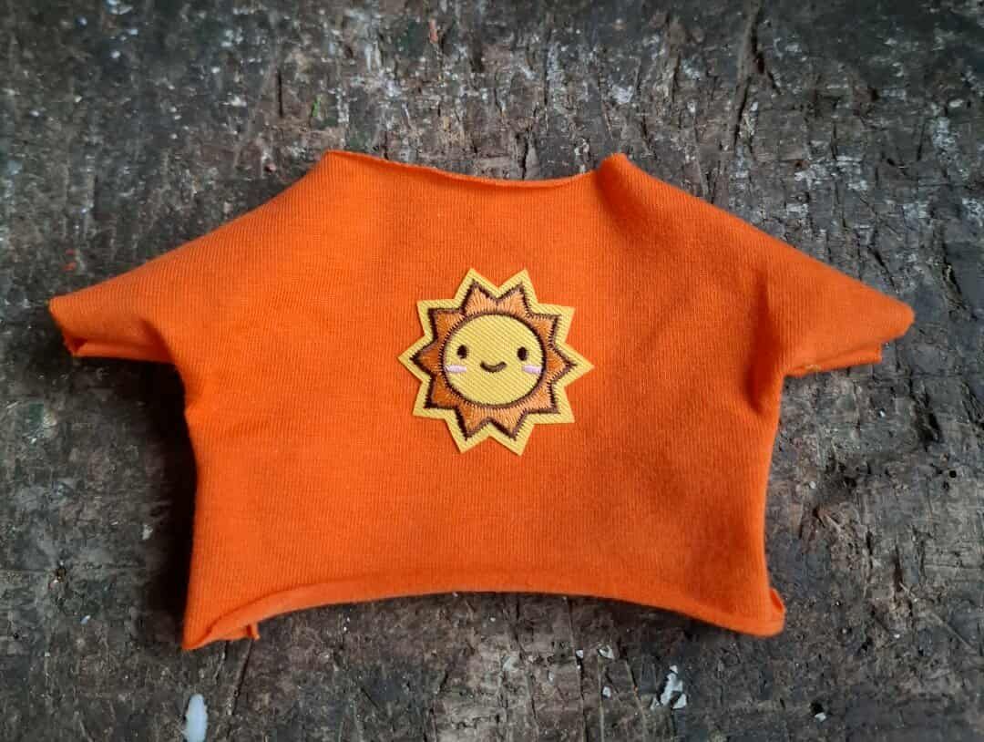 T-Shirt mit Sonne fuer 23 cm Philomena Kloss Baeren