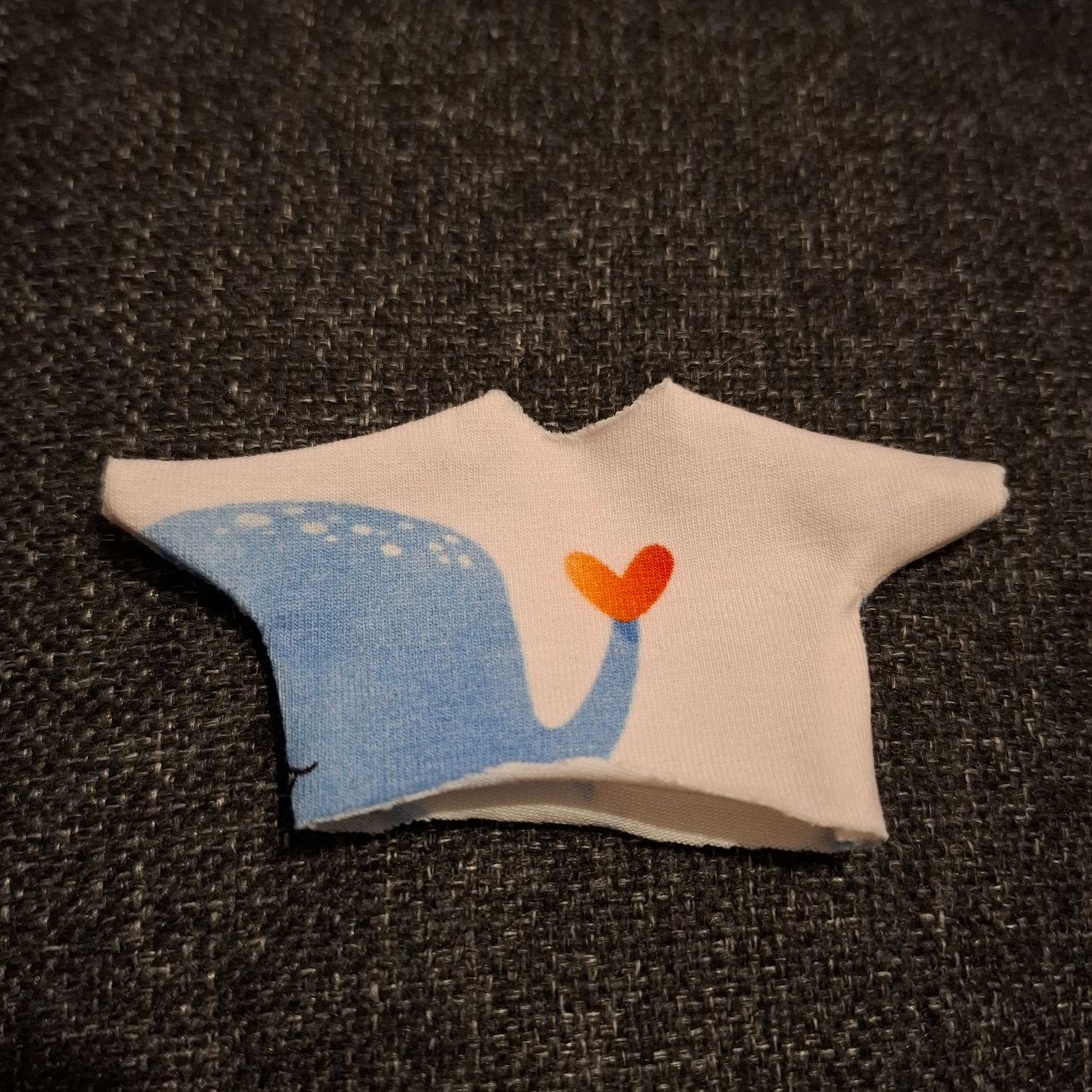 Wal T-Shirt fuer 13 cm Philomena Kloss Baby Baer Wal T-Shirt fuer 13 cm Philomena Kloss Baby Baer