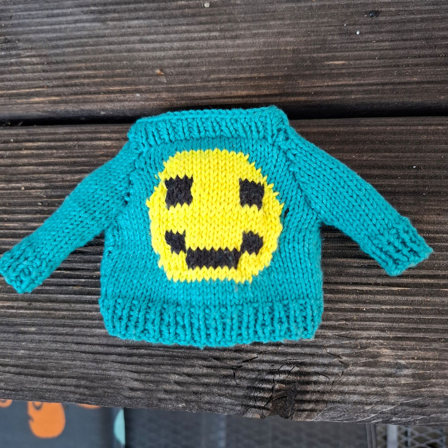 Kleiner Emoji Strickpullover fuer 23 cm Philomena Kloss Baeren Kleiner Emoji Strickpullover fuer 23 cm Philomena Kloss Baeren