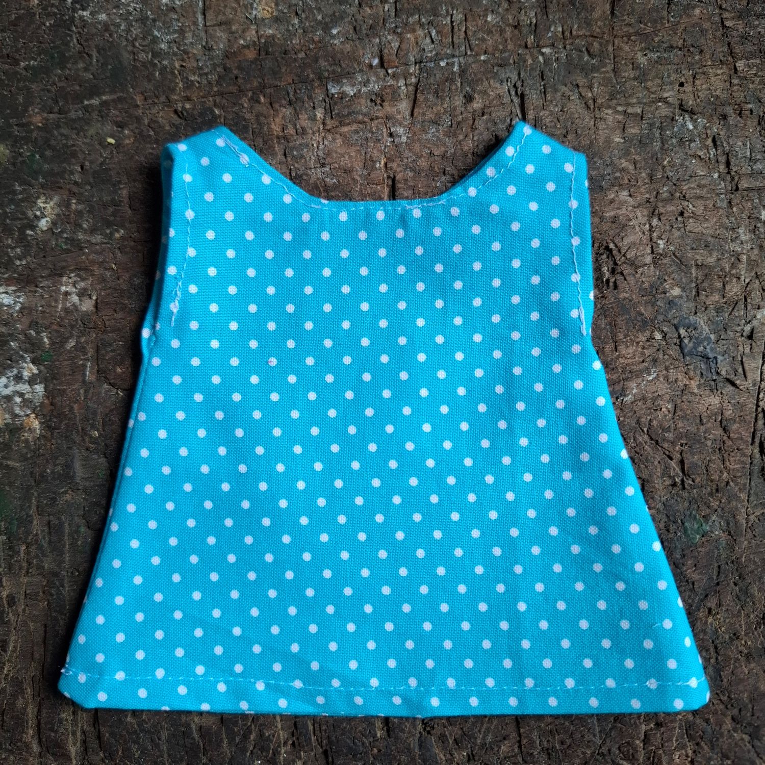 Gepunktetes Kleid fuer 23 cm Philomena Kloss Baeren Gepunktetes Kleid fuer 23 cm Philomena Kloss Baeren