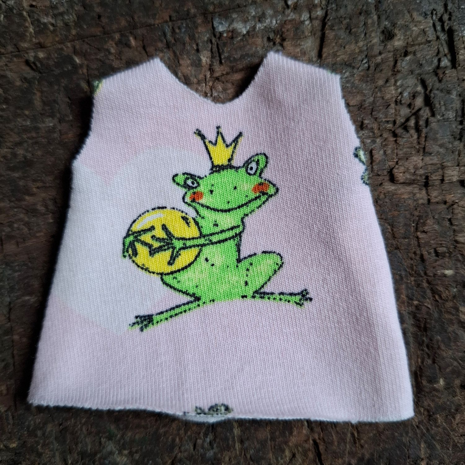 Froschkoenig Kleid fuer 13 cm Philomena Kloss Baeren Froschkoenig Kleid fuer 13 cm Philomena Kloss Baeren