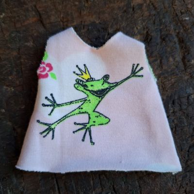 Froschkoenig Kleid fuer 13 cm Philomena Kloss Baeren Froschkoenig Kleid fuer 13 cm Philomena Kloss Baeren