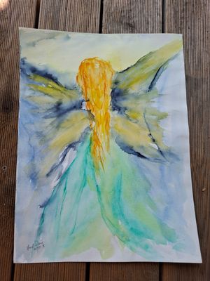 Erzengel Muriel Aquarell Erzengel Muriel Aquarell