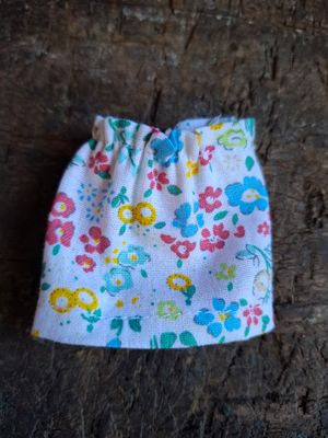 Blau karierter Rock 13 cm Baby Baeren Blau karierter Rock 13 cm Baby Baeren