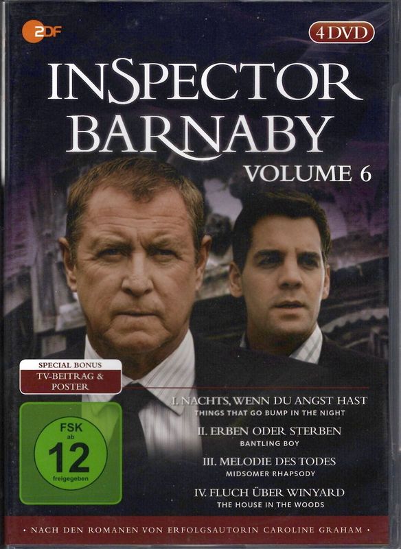 Inspector Barnaby Vol. 6 DVD Inspector Barnaby Vol. 6 DVD