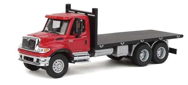 7600 Flatbed Red/Blk